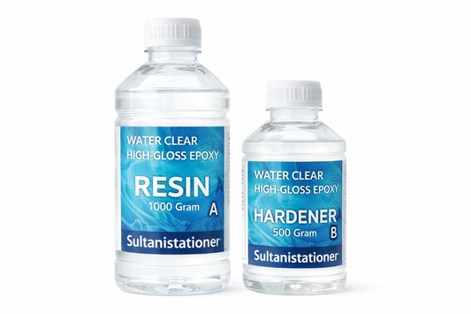 Crystal Clear Epoxy Resin & Hardener Set
