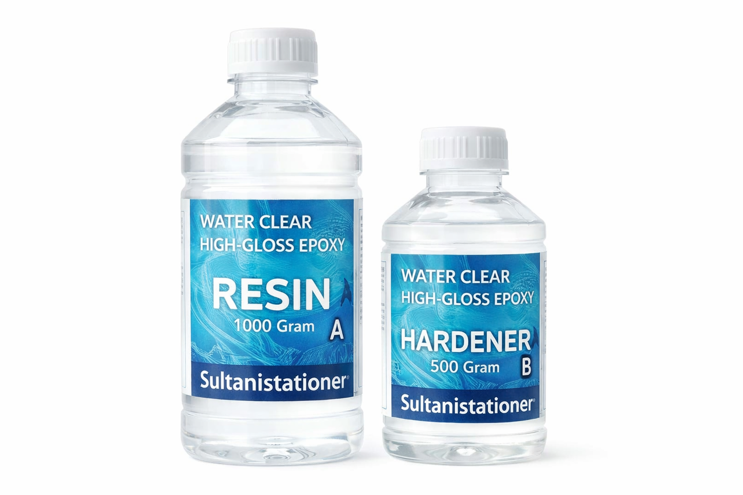 Crystal Clear Epoxy Resin & Hardener Set