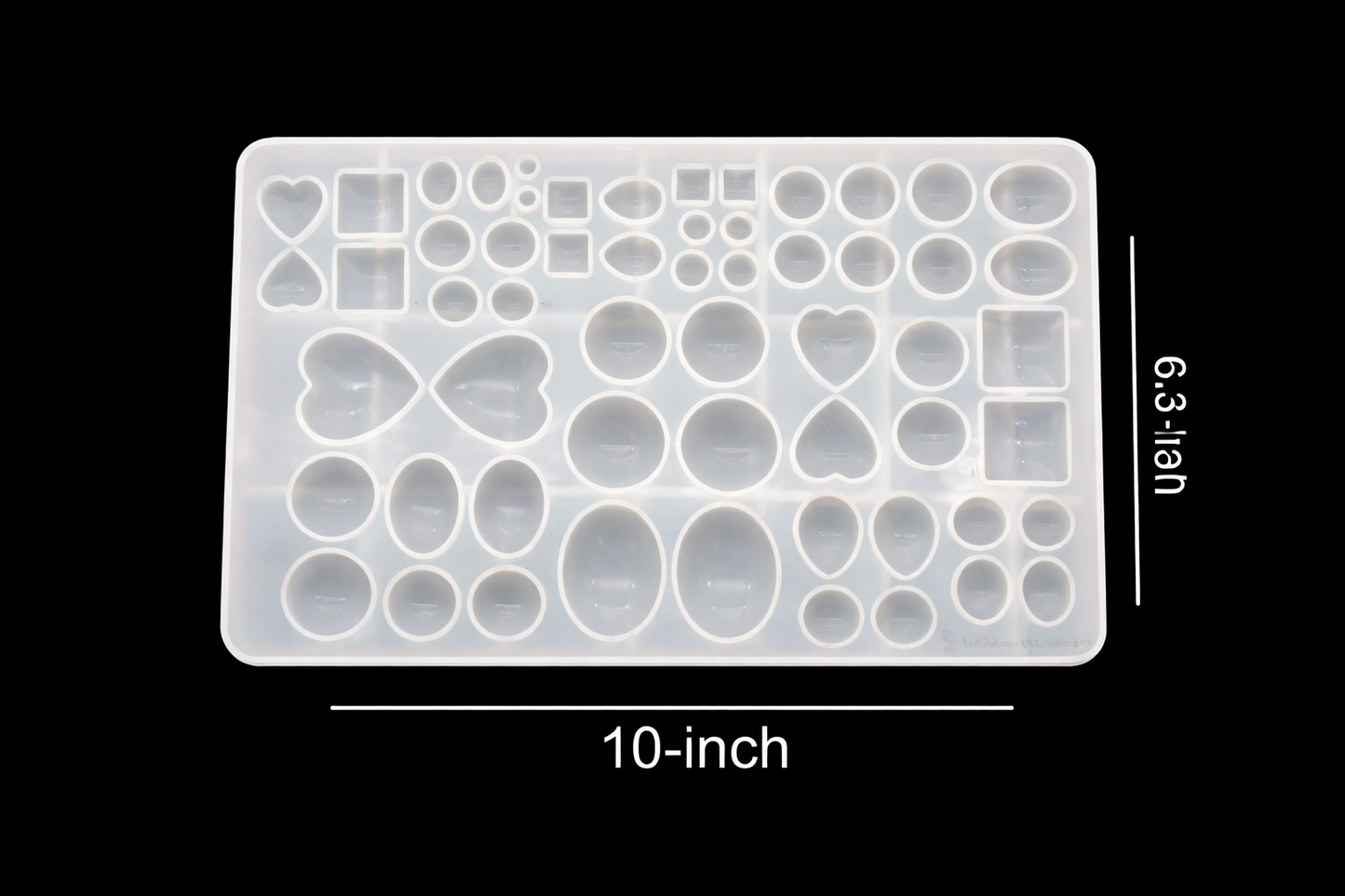 Gemstones Jewelry Silicone Mold for Resin Art | Crystal & Jewelry Casting Mold