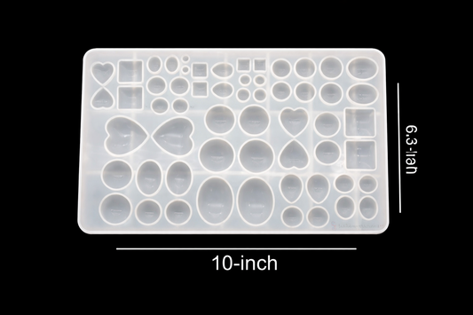 Gemstones Jewelry Silicone Mold for Resin Art | Crystal & Jewelry Casting Mold