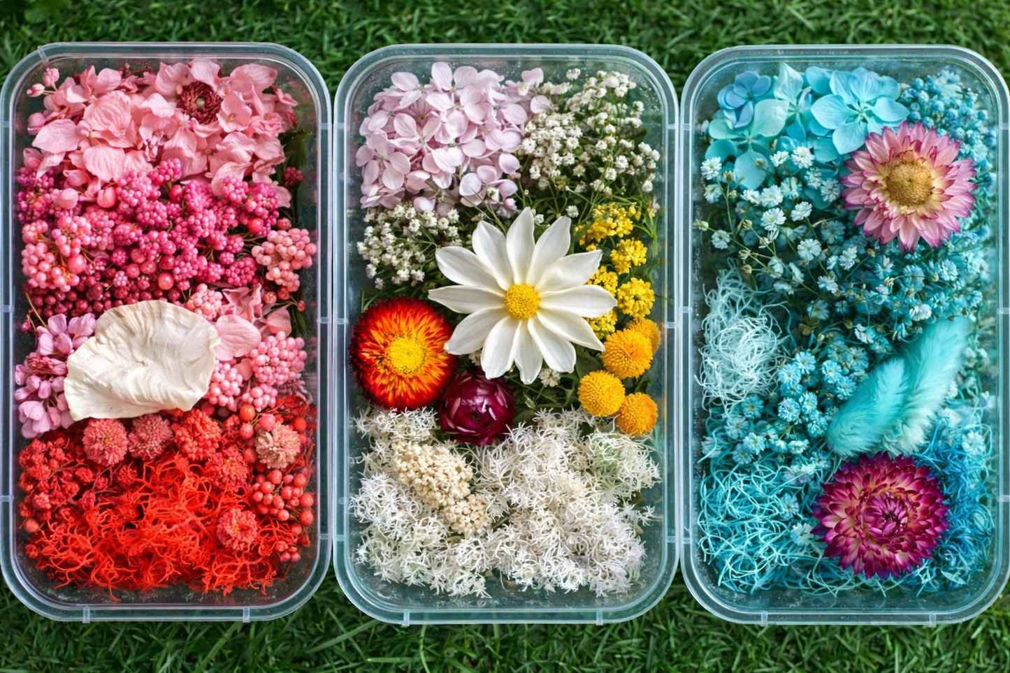 Natural Dry Flowers for Resin Art & Candle Making