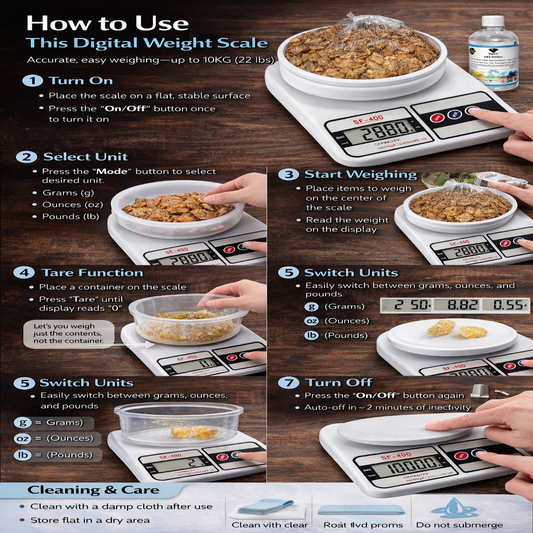 Digital Electronic Scale 1g to 10kg High Precision Weighing Machine for Resin Art & Kitchen Use
